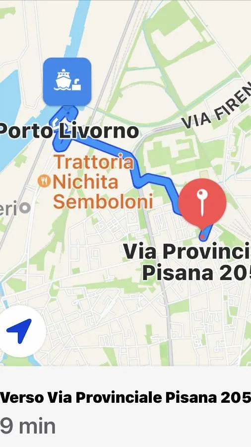La Sorgente House Apartment Livorno Italy